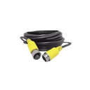 Cable extensor con conector tipo aviación de 15m solo para soluciones de videovigilancia móvil XMR | XMREXT15MV3