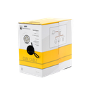 Bobina de Cable de 305 Metros (1000 Pies) Cat5e, Aleación de Cobre y Aluminio (CCA), Color Negro, Uso Interior | EP-CAT-5E-V2B