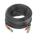 Cable Coaxial (BNC RG59) + Alimentación / SIAMES / 20 Metros (65.62 Pies) / Aleación Cobre + Aluminio CCA / Para Cámaras 4K / Uso Interior y Exterior | DIY-20M-4K