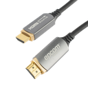 Cable HDMI de Fibra Óptica de 15 Metros (49.21 Pies) | Alta Definición | Versión 2.1 | Alta Velocidad 18Gbps | 8K@60Hz | HDCP 2.2 | Resistente a EMI y RFI | EP-FOH-8K-15M