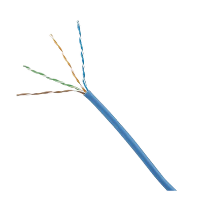 Bobina de Cable UTP 305 Metros (1000 Pies) de Cobre, TX5e, PanNet, Azul, Categoría 5e, 24 AWG, CMP (Plenum), de 4 Pares | PUP5C04BU-F