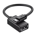 Adaptador OTG Micro USB Macho a USB 2.0 A Hembra | 10396