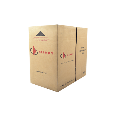 Bobina de Cable UTP Reelex, de 4 Pares, Desempeño Cat6, LS0H (Bajo Humo, Cero Halógenos), Color Gris, 24 AWG, 305 Metros (1000 Pies) | 9C6L4-E2-04-RXA