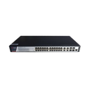 Switch Gigabit PoE+ / Administrable / 24 Puertos 1000 Mbps PoE+ / 4 Puertos 1000 Mbps + 4 Puertos SFP de Uplink / 370 Watts / Soporta IGMP | DS-3E2528P(B)