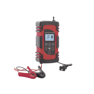 Cargador de Baterías / 12 o 24 Vcc / hasta 40 Ah / 2, 4 o 6 A / Display LCD | CHR-80