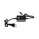 Adaptador de Pared de 12Vcc @ 1 A con cable y clavija Nema 1-15 / 0.5 metros a la toma de alimentación / 0.5 metros a la conexión del dispositivo | PL-DC-1000T