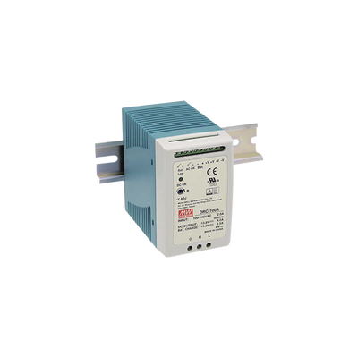 Fuente de poder Riel Din 12V, 100W con Cargador de Batería | DRC-100-A