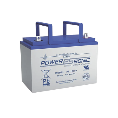 Batería 12V, 78.6AH, Para Respaldo, Tecnologías AGM/VRLA, 10-12 Años Vida Útil, Terminales T6, Reconocida UL | PS-12750-T6