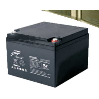 Batería 12 Vcc / 26 Ah / Tecnología AGM-VRLA / Aplicación para UPS | RT12260