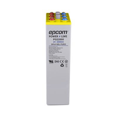 Batería de GEL PURO OPzV / 2 V @ 2,000 Ah / Ciclo profundo /Uso en Aplicaciones Fotovoltaicas y de Respald | PG22000