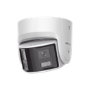 [FlexVu] [PROTECCIÓN ACTIVA] Turret IP Panorámica 4 Megapíxel / 2 Lentes 2.8 mm (180°) / Imagen a Color 24/7 (ColorVu) / PoE / WDR 130° / IP67 / ACUSENSE / Luz Estroboscópica y Alarma Audible / 30 mts Luz Blanca / Mic | DS-2CD2347G2P-LSU/SL(C)