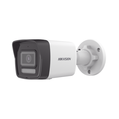 [Dual Light] Bala IP 2 Megapixel / Lente 2.8 mm / 30 mts IR + 30 mts Luz Blanca / Micrófono Integrado / ACUSENSE Lite / Exterior IP67 / H.265 / PoE  / Micro SD | DS-2CD1023G2-LIU(F)