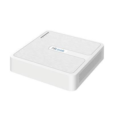 NVR 4 Megapixel (Compatibles con Cámaras AcuSense) / 4 Canales IP / 4 Puertos PoE+ / 1 Bahía de Disco Duro / Salida en Full HD | NVR-104H-D/4P(D)