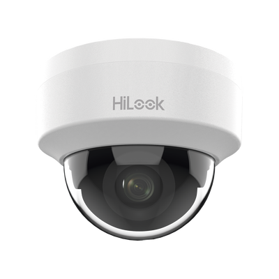 HiLook Series / Domo IP 2 Megapixel (1080p) / Lente 2.8 mm (Gran Angular) / 20 mts IR / Interior / PoE / dWDR / H.265+ / ONVIF | IPC-D121H-C