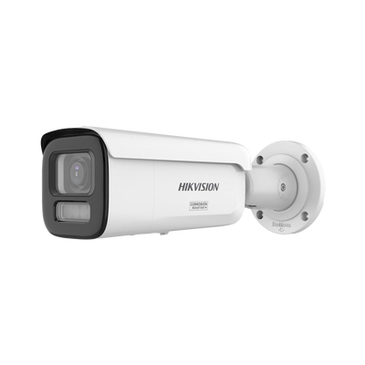 [Dual Light + ColorVu 3.0 + HikAI] Bala IP 8 Megapixel / Lente Mot. 2.8 a 12 mm / 60 mts IR + Luz Blanca / Exterior IP67 / WDR 130 dB / ACUSENSE 3.0 / Metal / NEMA 4X / ACUSEARCH | DS-2CD2687G3T-LIZSY