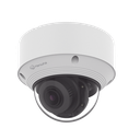Cámara IP Tipo domo Antivandálica 8 Megapíxel / Lente Varifocal 3.2 - 10mm / IR 30M / WDR 120db / IP66 / H.265 & WiseStream / Inteligencia Artificial Deteccion de Personas y vehiculos | QNV-C9083R