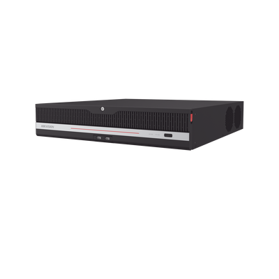 NVR 32 Megapixel (8K) / 32 Canales IP / AcuSense / ANPR / Conteo de Personas / Heat Map / 8 Bahías de Disco Duro / 2 Tarjetas de Red / Soporta RAID con Hot Swap / 2 HDMI en 8K / Soporta POS / Alarmas I/O / ACU | DS-9632NXI-M8R/VPRO
