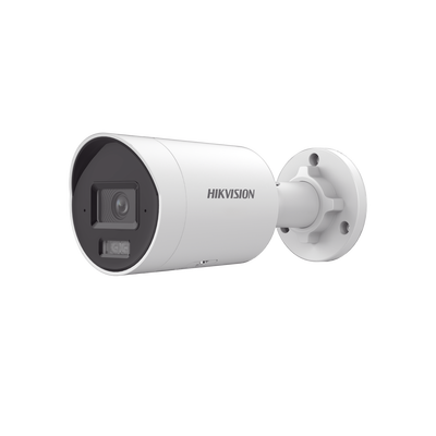 Bala IP 4 Megapixel / Lente 2.8 mm /  Dual Light (40 mts IR + 40 mts Luz Blanca) / Darkfighter S / Microfono Integrado /  Exterior IP67 / WDR 130 dB / 4 Analíticos: AcuSense, Deteccion Facial, Conteo de Personas por Cruce y Zona | DS-2CD3047G3-LIU