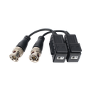 Kit de Transceptores (Baluns) con Terminal PUSH SUPERIOR, Resolución 4K , Cable flexible COAXIAL Blindado / COAXITRON / AUDIO POR COAXITRON / Menu OSD /Conector 100% COBRE / protección TVS, Calidad PREMIUM | TT-101-F-TURBO