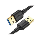 Cable USB-A 3.0 a  USB-A 3.0 / 1 Metro / Macho a Macho / Conector Niquelado / Núcleo de Cobre Estañado / Blindaje Múltiple / Velocidad 5Gbps / No Requiere Controlador / Compatible con USB2.0 Y USB 1.1 | 10370