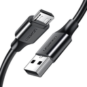 Cable USB-A a Micro USB | 2 Metros (6.56 Pies) | Tecnología de Carga Rápida Qualcomm / QC 3.0/2.0 | Recarga hasta 18W | Transmisión de Datos hasta 480Mbps | Tecnología de Carga Segura | Hasta 5,000 Flexiones | ABS y PVC de Alta Duración | 60138