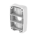 Adaptador de poste compatible con SBP-300WMW1, para usarse con domos fijos y PTZ samsung | SBP-300PMW2