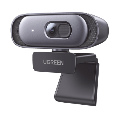 Cámara Web 2K con Micrófono Integrado | Cancelación de Ruido | Corrección de Luz Automática | Vista Amplia de 91° | Rotación Flexible de 360° | Cubierta de privacidad | Incluye Cable USB de 2M. | 35626