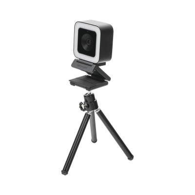 Cámara Web ALTA DEFINICIÓN (1080p) / Aro de Luz Interconstruido / Gran Angular / Micrófono Integrado / Conector USB de 2 mts / Fácil de Instalar / Reducción de Ruido Inteligente | DS-UL2