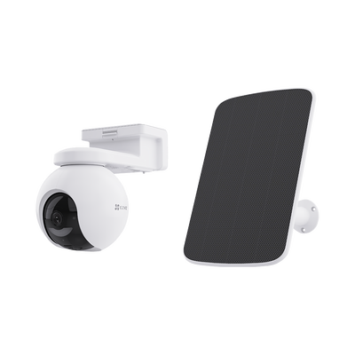 Kit de Cámara de Batería Recargable 10400mAh y Panel Solar / Wi-Fi  / Incluye 1 pieza de CS-CB8 y 1 Pieza de Panel Solar | CS-CB8/SP