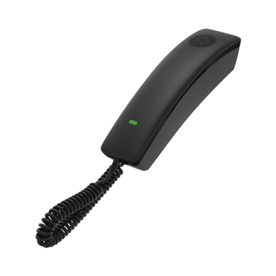 Teléfono IP profesional para Hotelería, montaje en pared,  teclado numérico estándar, conferencia de 3 vías, Opus y PoE. | H2U