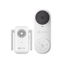 Timbre con Cámara Wi-Fi (Doorbell) de Batería Recargable  / Libre de Cables / Uso Exterior Con Protección (IP65) / Cámara 3 Megapíxel / Llamada a la App / Incluye Timbre Para Interior Con Timbres Seleccionables / Ranura | CS-DB2KIT