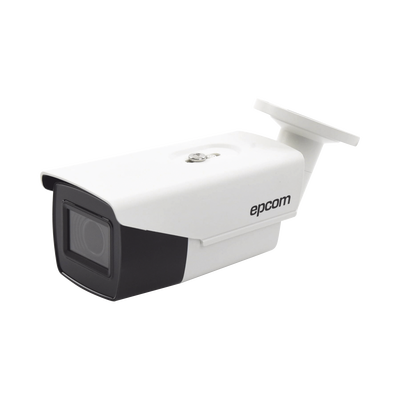 Bala TURBOHD 2 Megapixel (1080p) / Lente Mot. 2.7 mm a 13.5 mm / 70 mts IR EXIR / Exterior IP67 / Ultra Baja Iluminación / METAL / 24 VCA / 12 VCC | B8-TURBO-G3Z