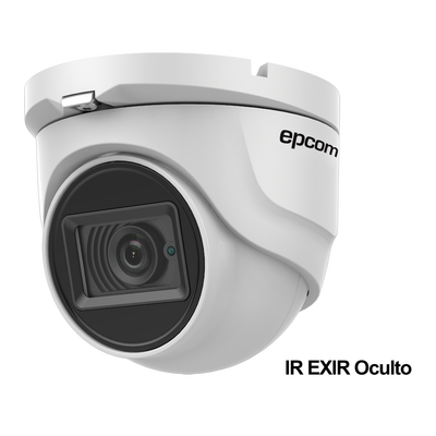 Eyeball TURBOHD 4K (8Megapixeles) / Gran Angular 102º / Lente 2.8 mm / Exterior IP67/ IR EXIR 30 mts / dWDR / TVI-AHD-CVI-CVBS | E4K-TURBO