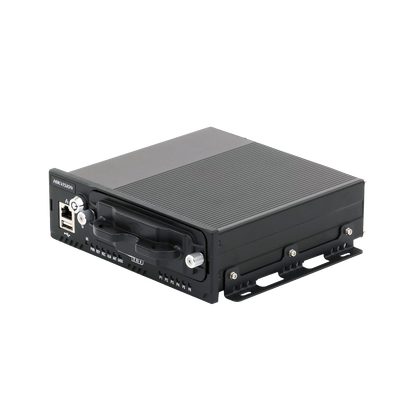 NVR Móvil de 4 Canales de 2 Megapixel / 4 PoE + 4 vía Switch Extendible / 2 Bahías de Disco Duro / Incluye Modulo GPS / conector RJ45 | AE-MN5043(RJ45)