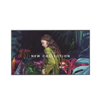 Pantalla Profesional LED de 50", UHD 4K (3840x2160p), Entradas de Video HDM, Bocinas Integradas de 10 W. Compatible VESA | QB50C