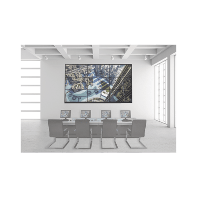 Kit Videowall 3X3 / Incluye 9 Pantallas de 55" / Decoder / Bases de Pared / Accesorios de Instalación | DSVW3X30A55/WM