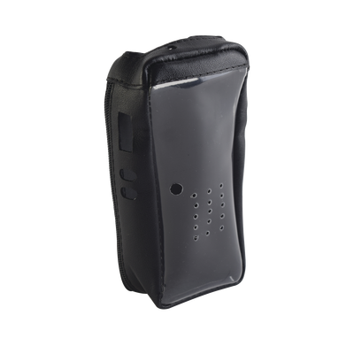 Funda de piel reforzada con visor frontal transparente, para radios NX-200, NX-300. | FSMNX-200T