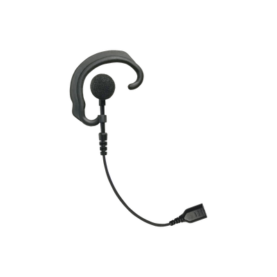Auricular de gancho para el oído (RESPONDER) con cable de fibra trenzada y conector SNAP. Requiere micrófono de solapa de 1 o 2 hilos de la Serie SNAP. | SNP-EH