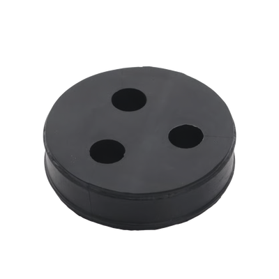 Inserto de Caucho de 4" Con Tres Orificios para Cable de 1/2 in | CI312