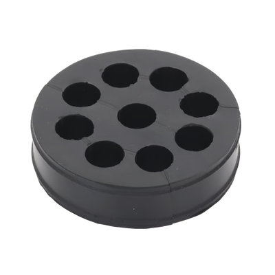 Inserto de Caucho de 4" Con Nueve Orificios para Cable de 1/2 in | CI912
