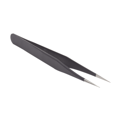 Pinzas Antiestáticas Inoxidable con Pintura Antiestática. Mango Ancho, Punta Afilada. | EPTP6