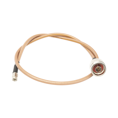 Jumper con Cable LP142 de 60 cm (23.62 Pulgadas), con Conectores N Macho a SMA Macho (Hasta 8 GHz). | SN142KSMA60