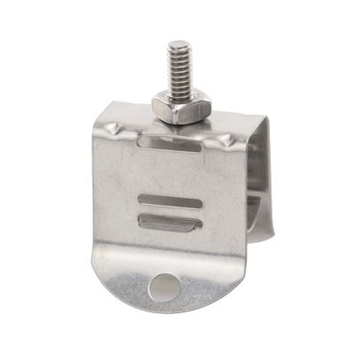 Sujetador de Doble Click para Cable Coaxial de 1/2 Pulgada Paquete de 10 Piezas | STBH12