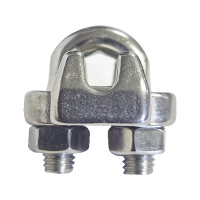 Nudo/ Perro/ Abrazadera Acero Forjado para Cable de 5/16", Acero Inoxidable. | NUDO-516-FJSS