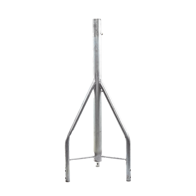 Tramo de Remate / Copete, tubo industrial 1 1/4" con tubo central 2 3/8", galvanizado por electrólisis. | SCZ-45