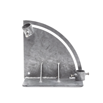 Base para Mástil con Ajuste de Ángulo. Diámetros de Mastil: 1" a 1-3/4" | SLM-BA-3G