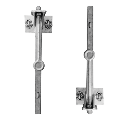 Par de Herrajes para sujeción de línea de vida para STZ60G. | SHE-LV60
