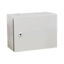 Gabinete de Acero IP66 Uso en Intemperie (400 x 300 x 300 mm) con Placa Trasera Interior Metálica y Compuerta Inferior Atornillable (Incluye Chapa y Llave T). Ideal para Centros de Carga y Tableros de Control. | PST-4030-30A