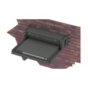 Rack Abierto de Montaje en Pared, de 19in, de 2 Unidades de Rack, con Charola de 460 mm de Profundidad, Se envía el Gabinete Armado. | LP-RAP-1802