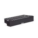 Organizador de Cables Horizontal PatchLink, Doble (Frontal y Posterior), Con Tapa Extendida, Para Rack de 19in, 2UR | WMPH2E